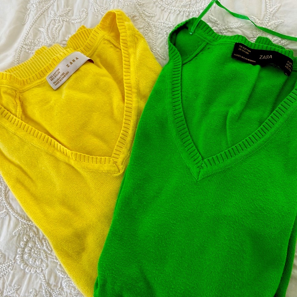 Zara spring sweater bundle